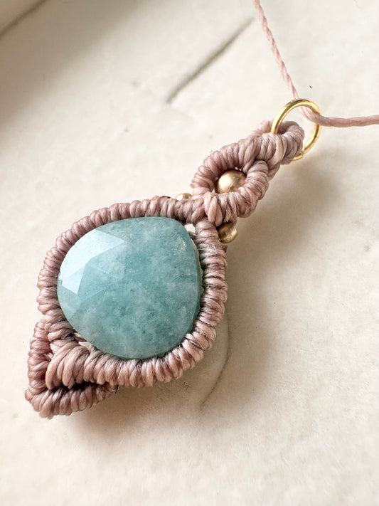 Amazoniet ketting