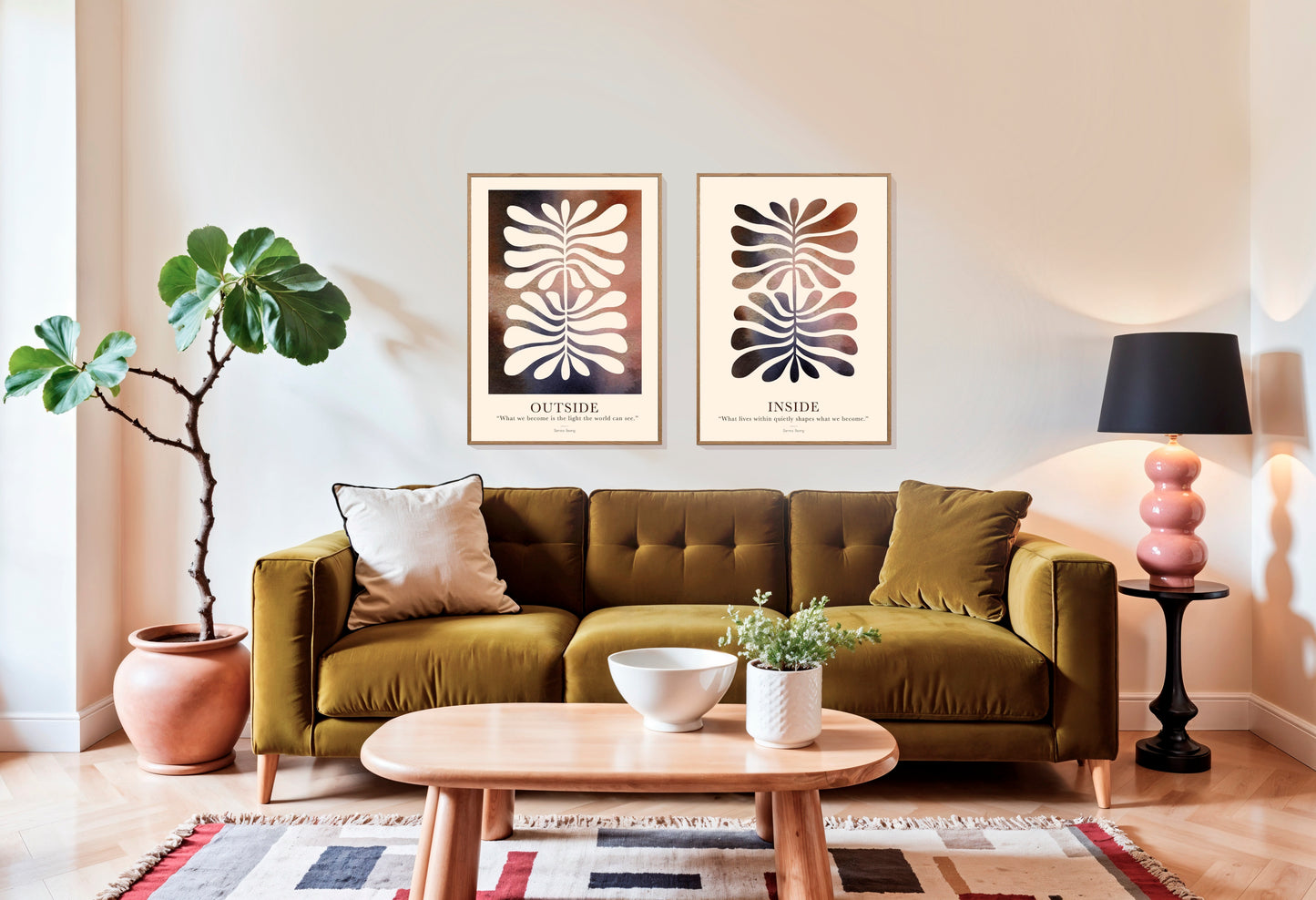 Fine artprint - Outside - Poster design