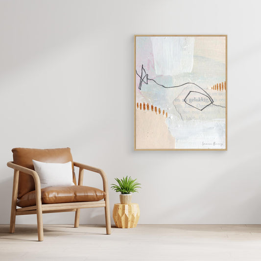 Canvas print - #014 Het Zachte Geluk