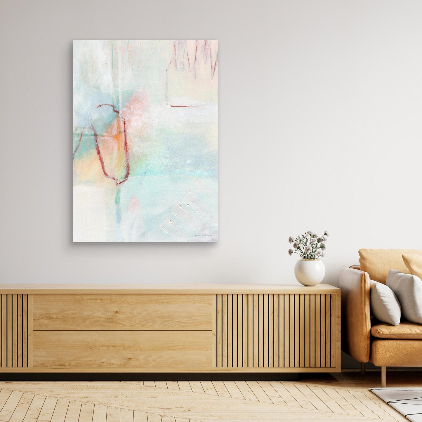 Canvas print- #030 Lichtlijn