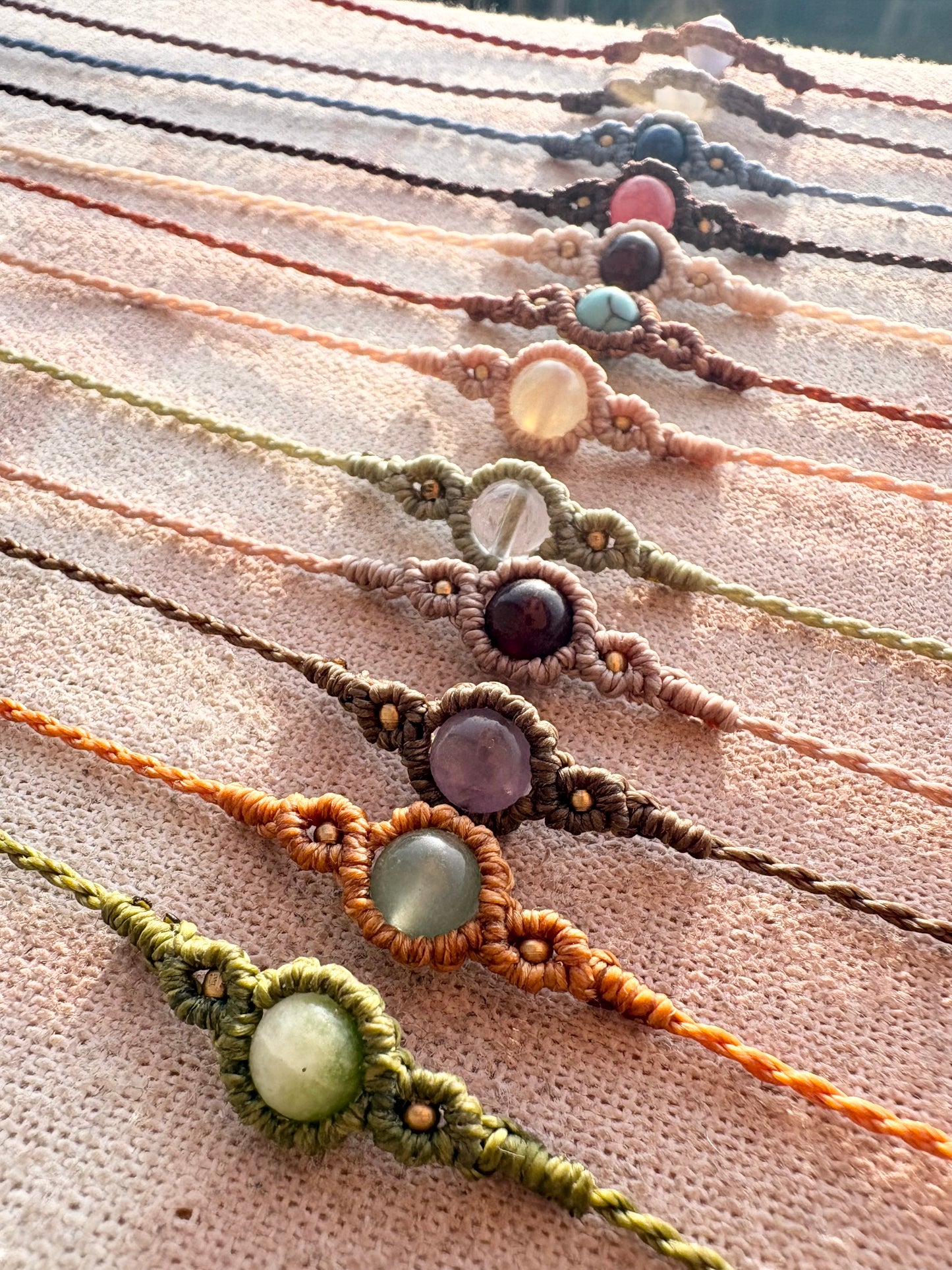 Geboortesteen armbanden
