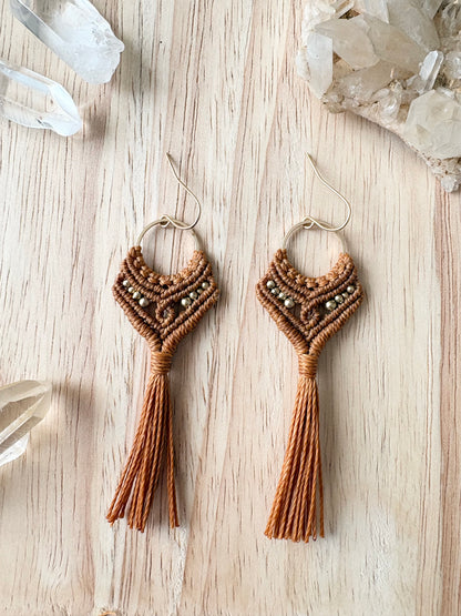 Bohemian sun oorbellen