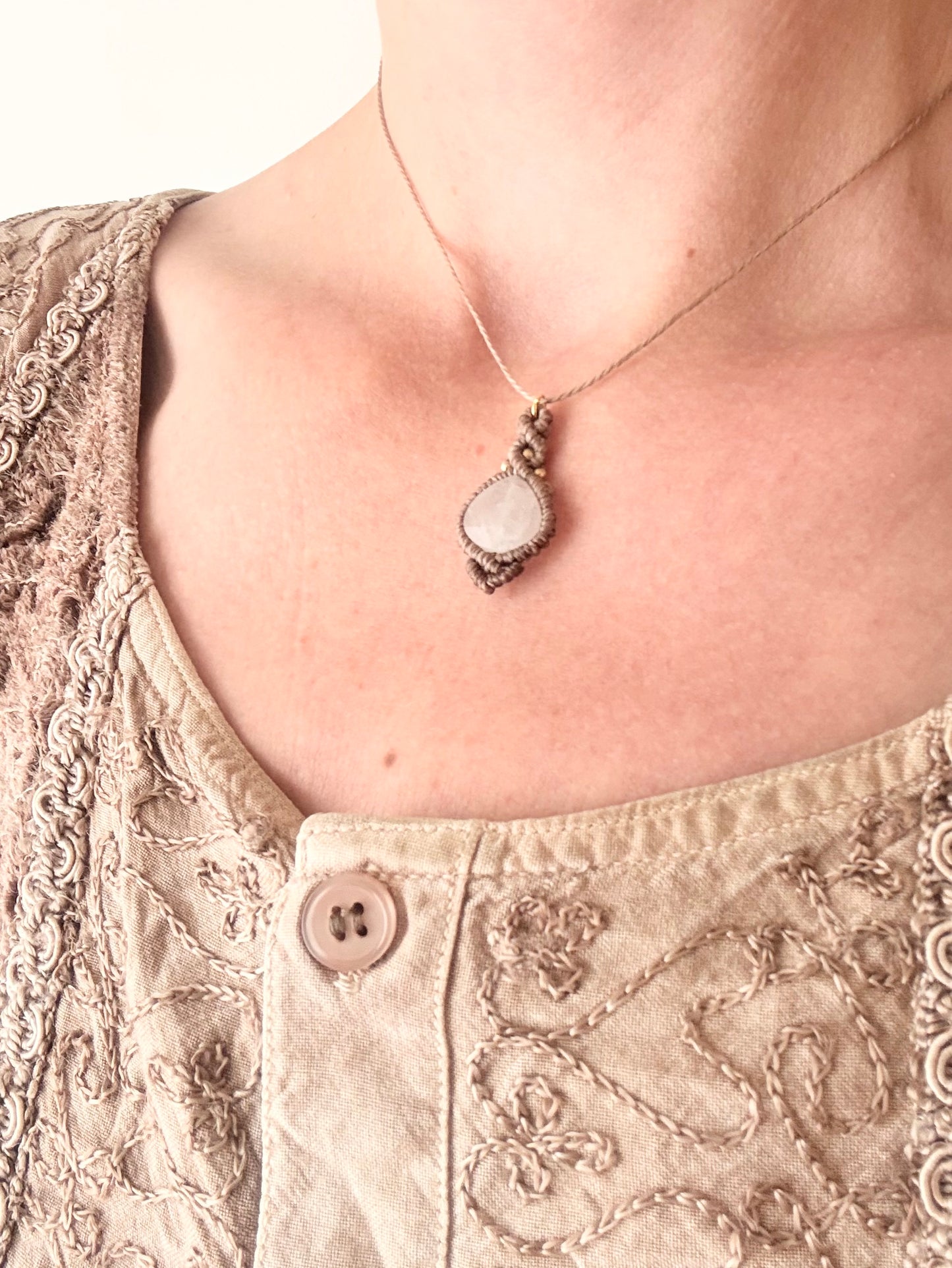 Bergkristal ketting