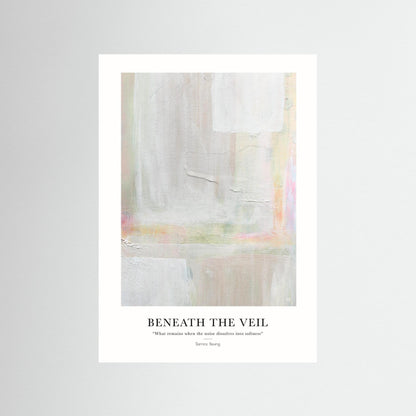 Fine Artprint - Beneath the veil - Poster design