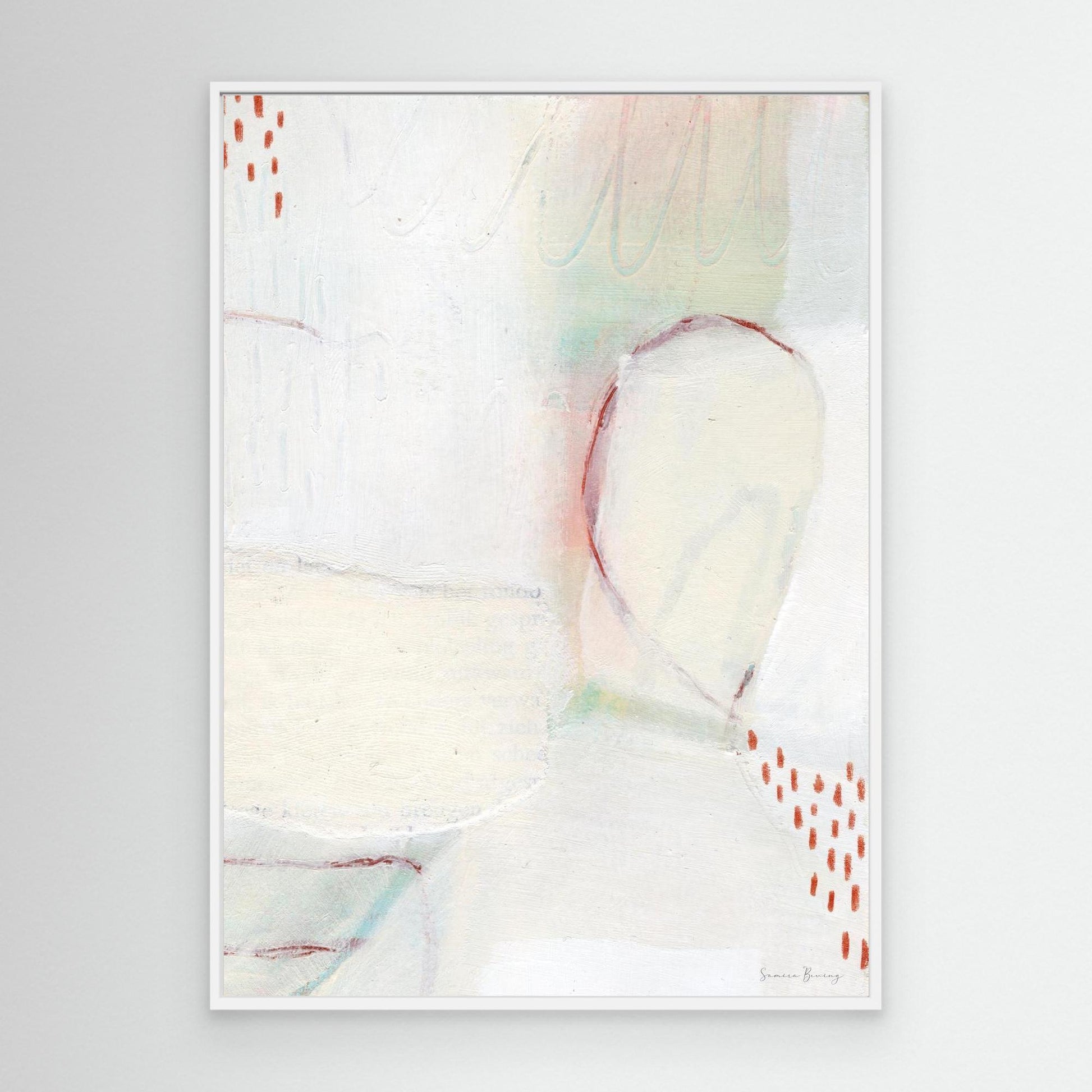 Canvas print - #032 Een vorm van Stilte