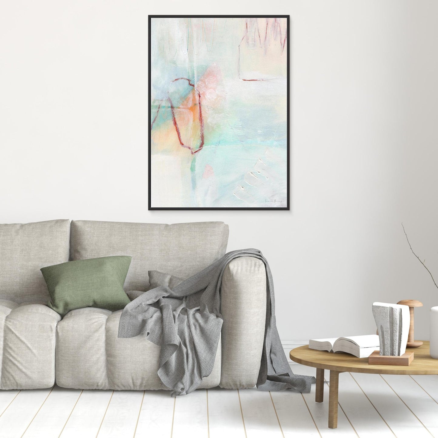 Canvas print- #030 Lichtlijn