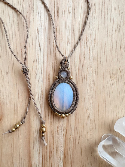 Opaal ketting