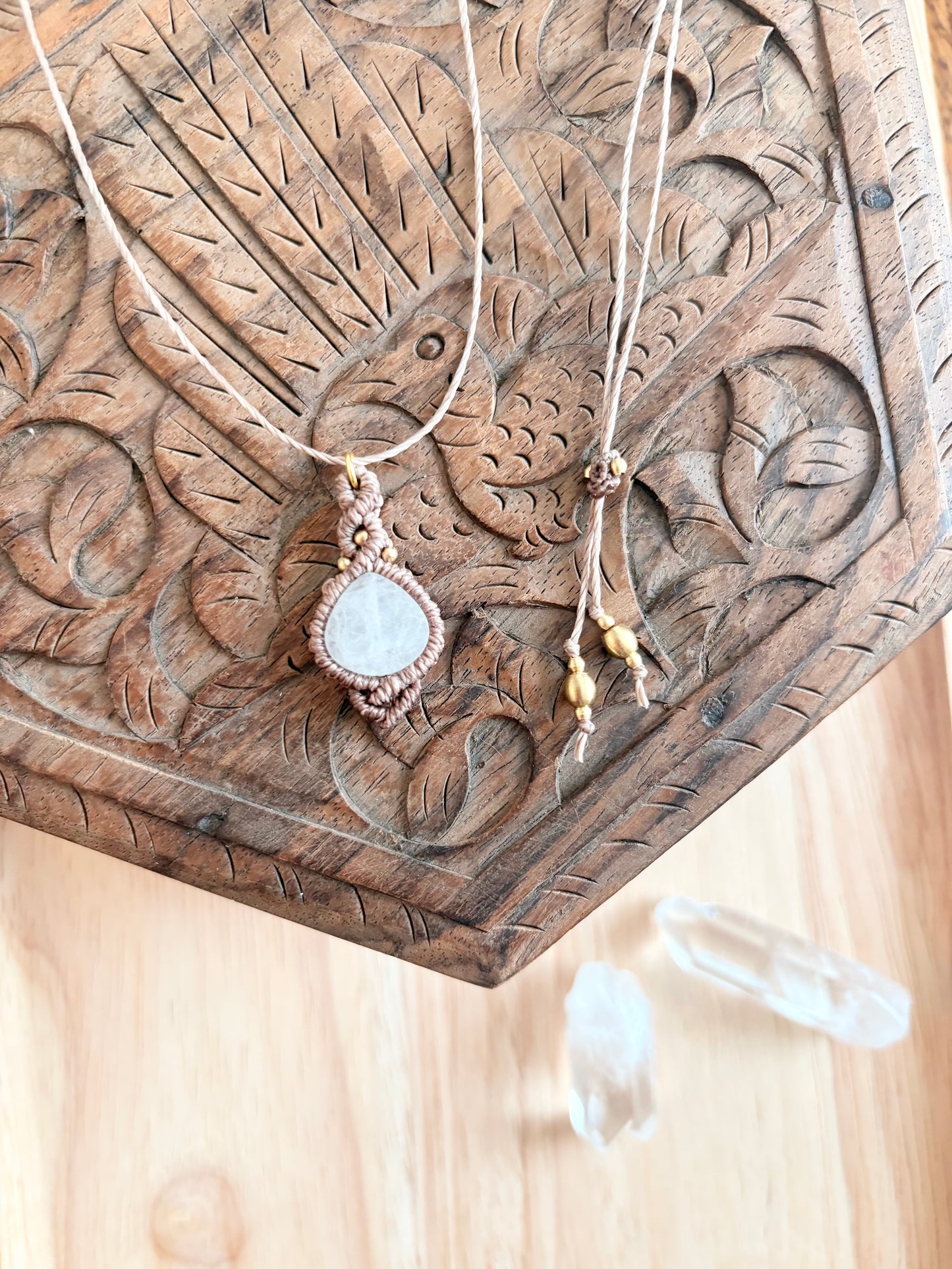 Bergkristal ketting