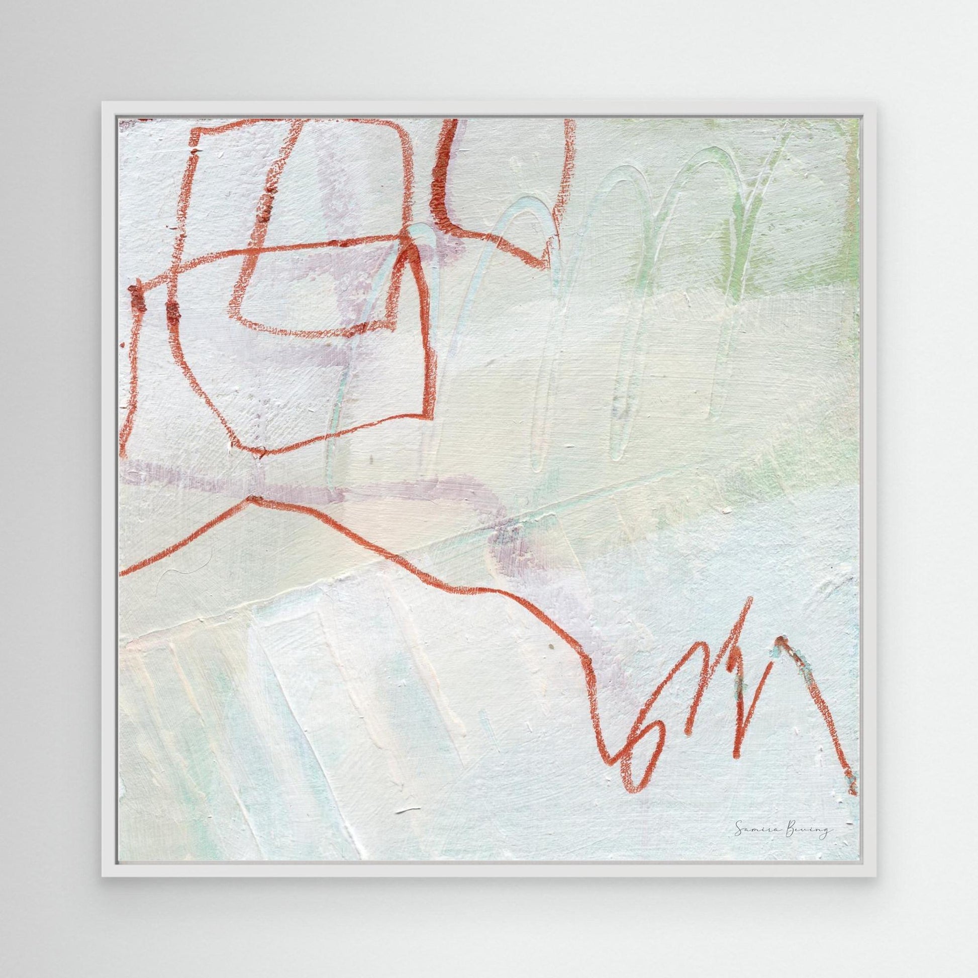 Canvas print - #034 Onder de stilte