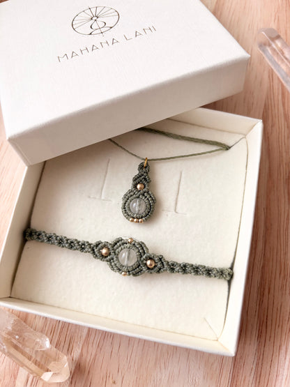 Geboortesteen armband