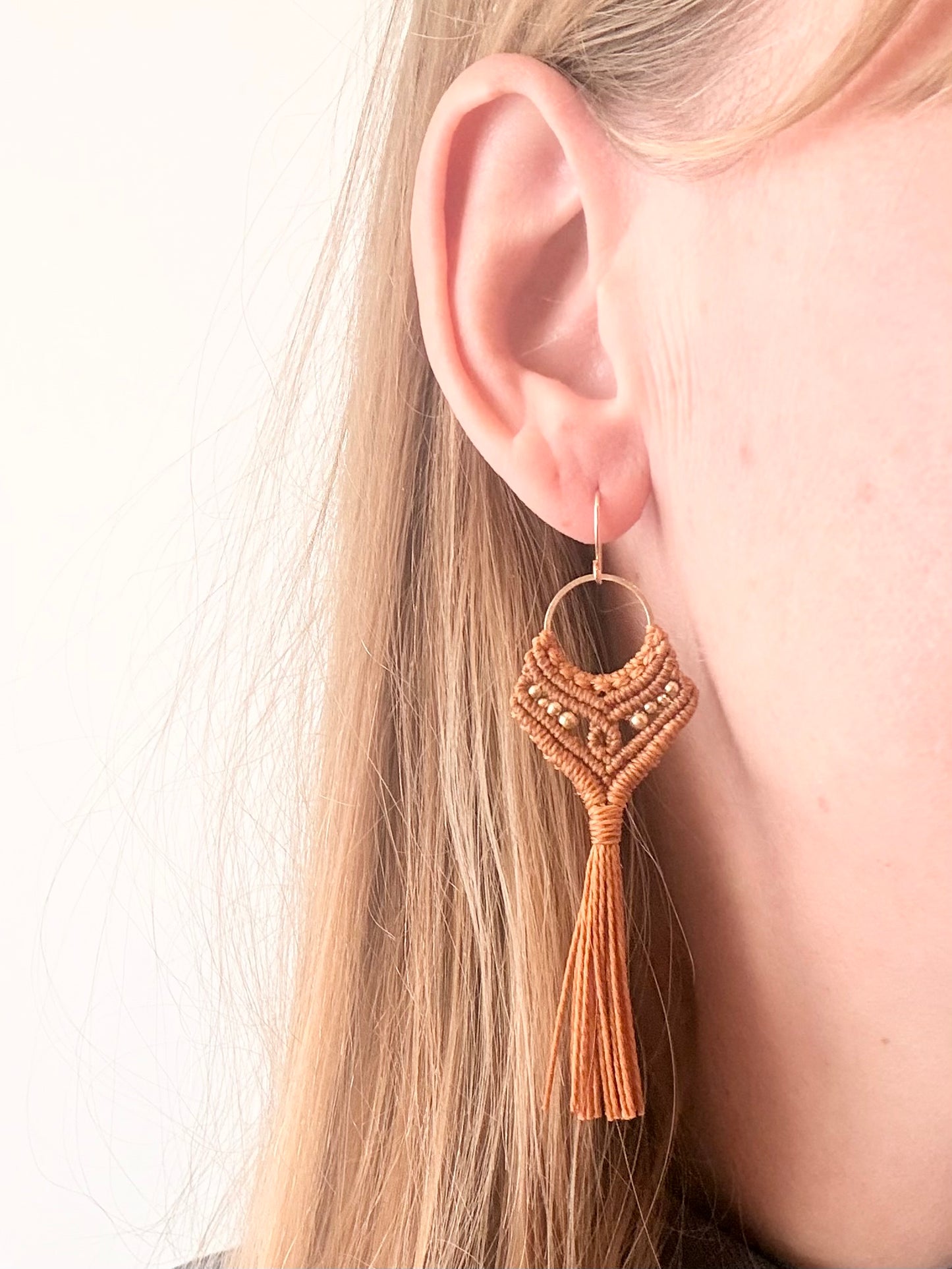 Bohemian sun oorbellen
