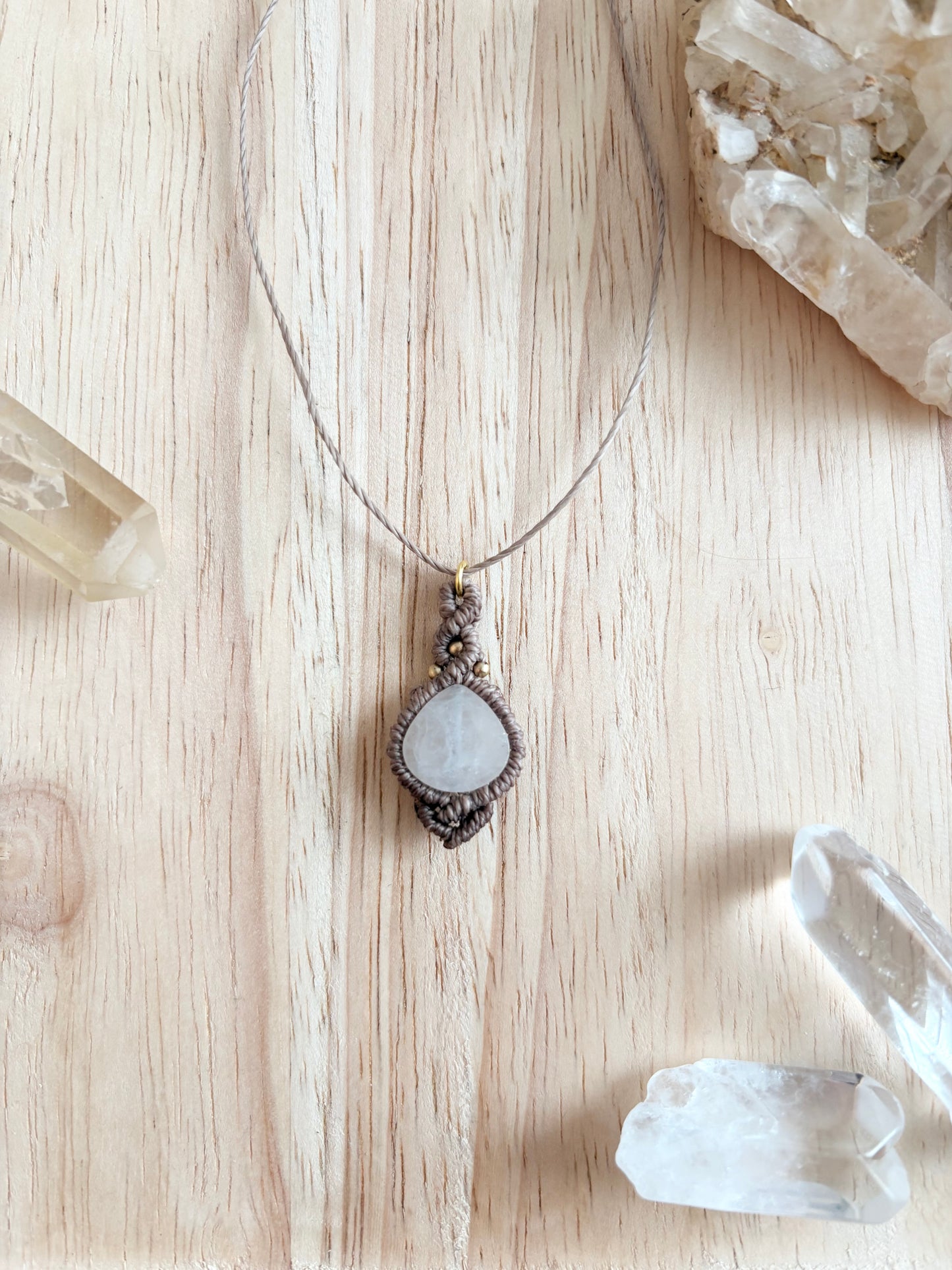 Bergkristal ketting