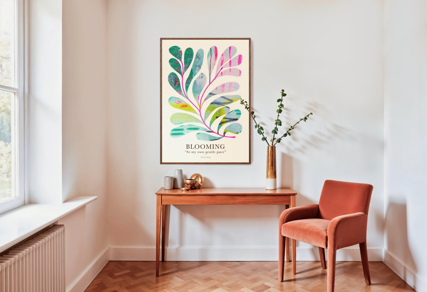 Fine Artprint - Blooming - Poster design