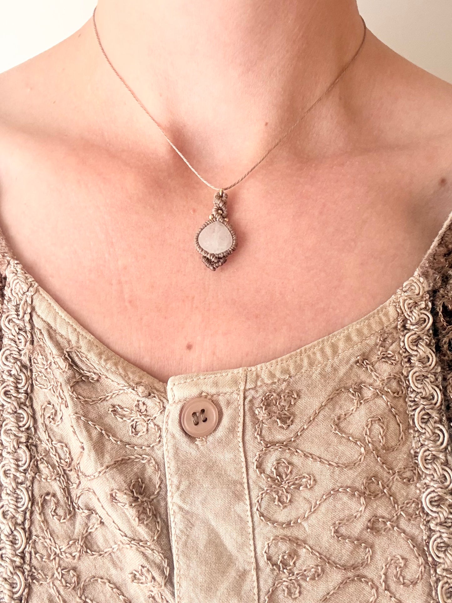 Bergkristal ketting