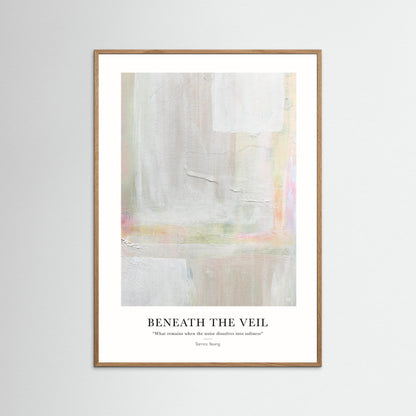 Fine Artprint - Beneath the veil - Poster design