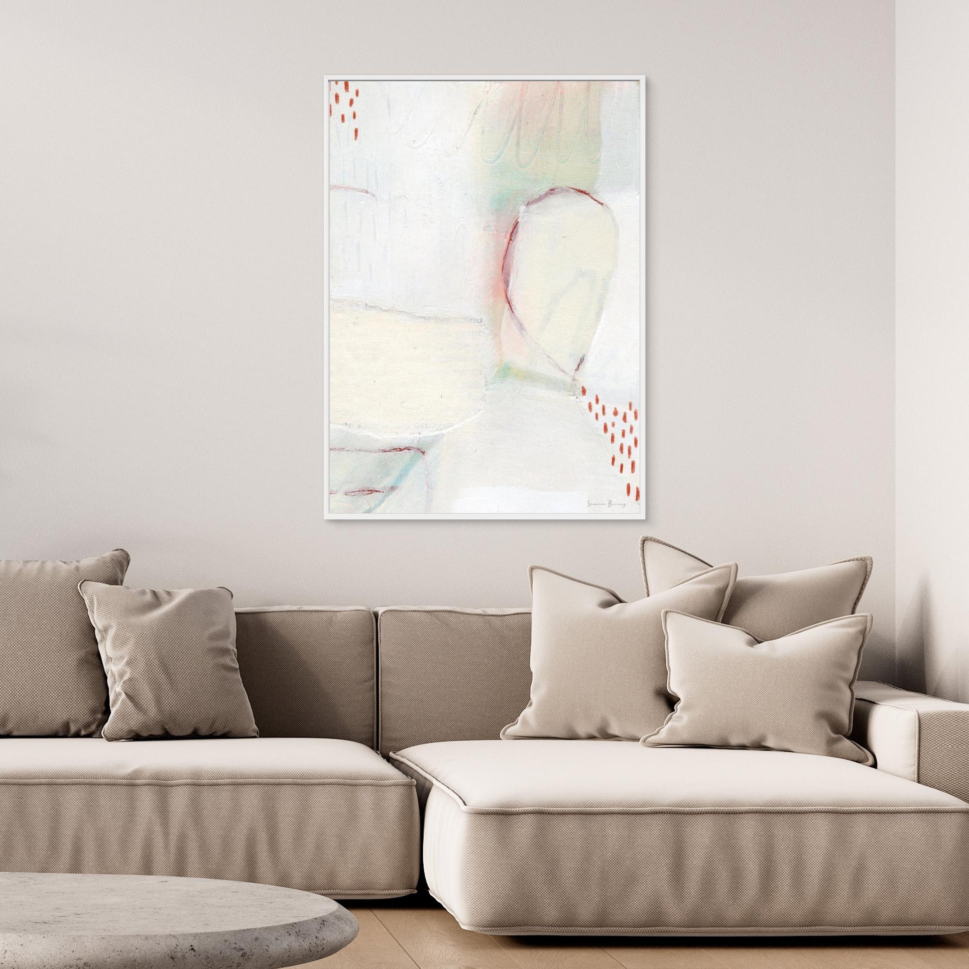 Canvas print - #032 Een vorm van Stilte