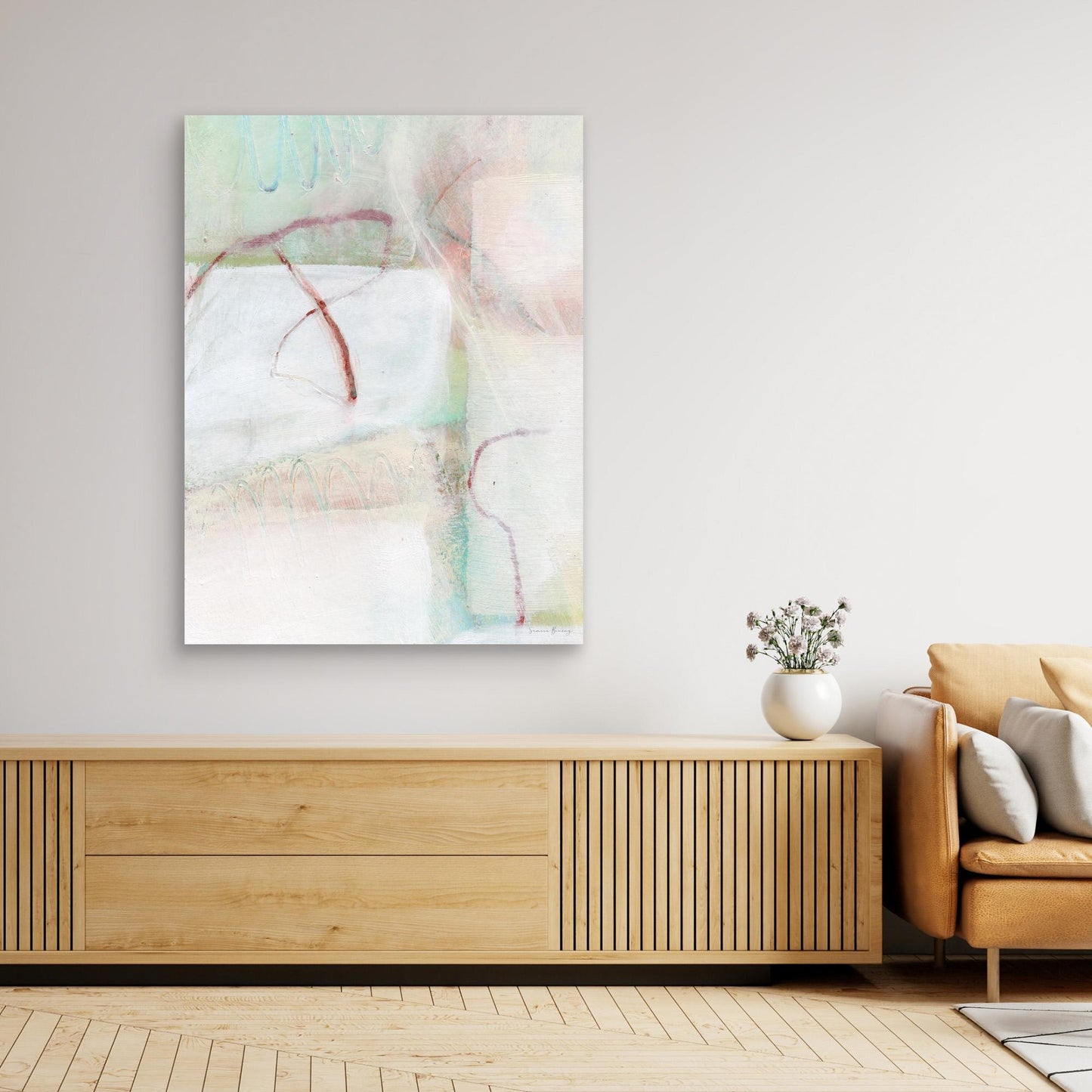 Canvas print - #029 Zachte Echo's