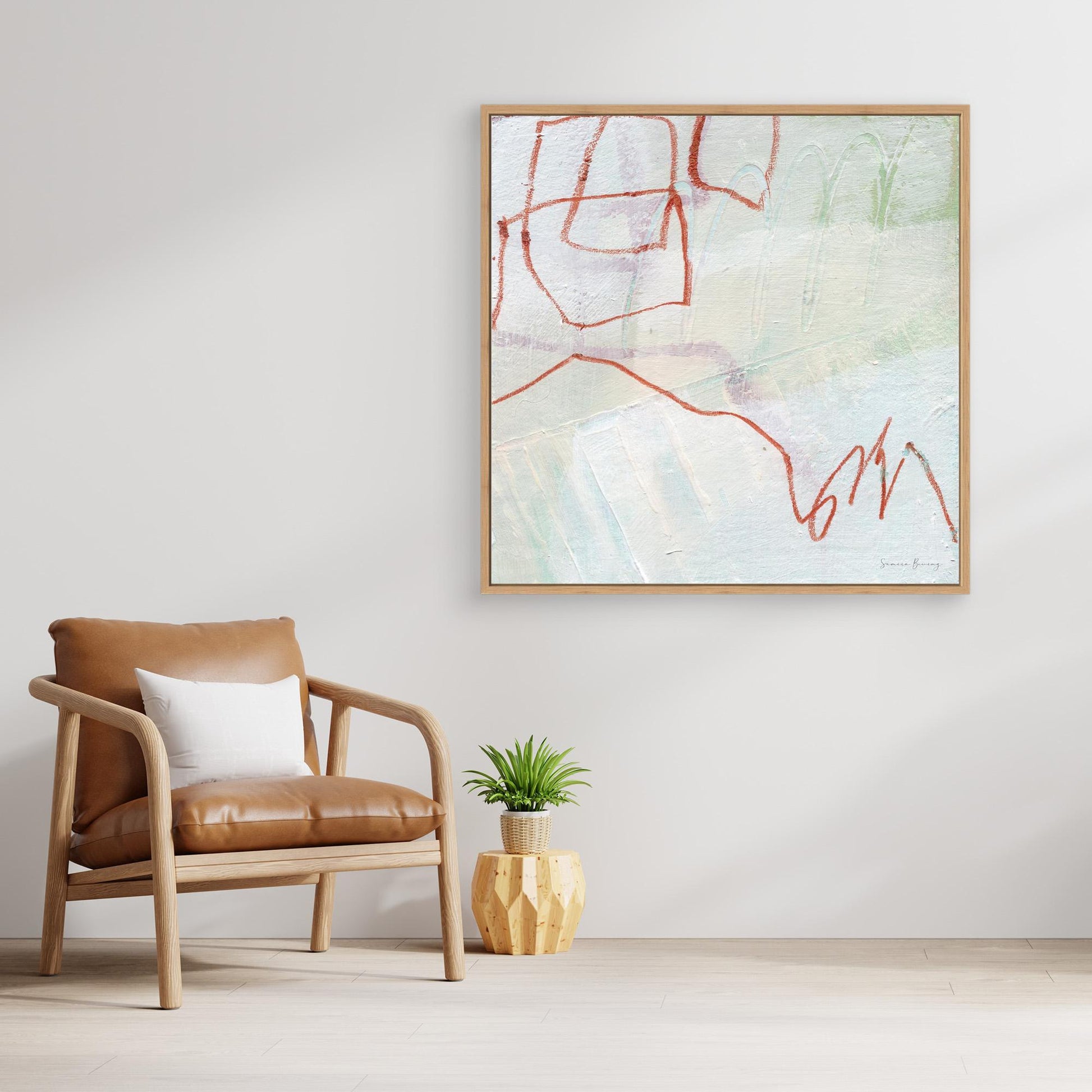 Canvas print - #034 Onder de stilte