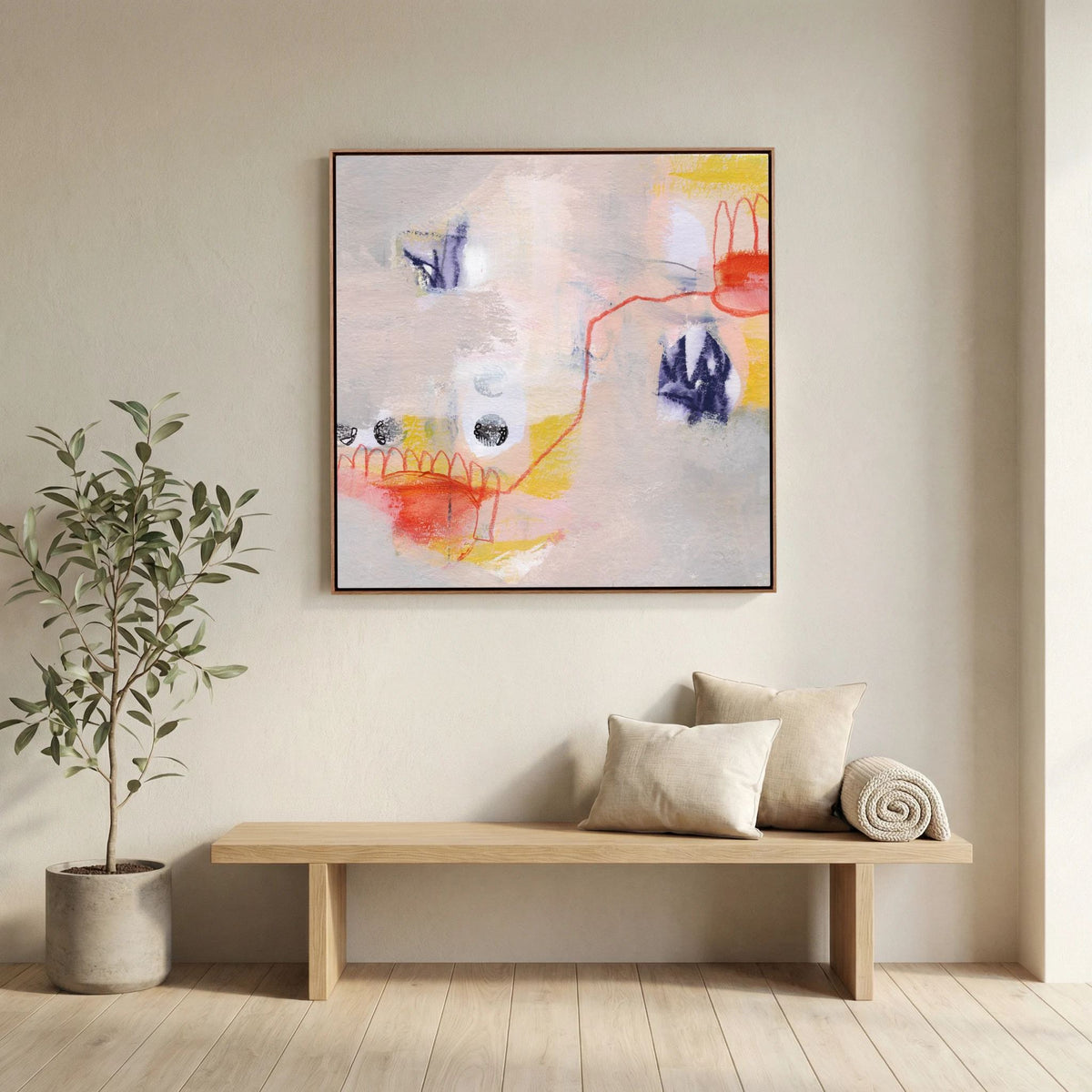 Canvas print “Fun to be around”