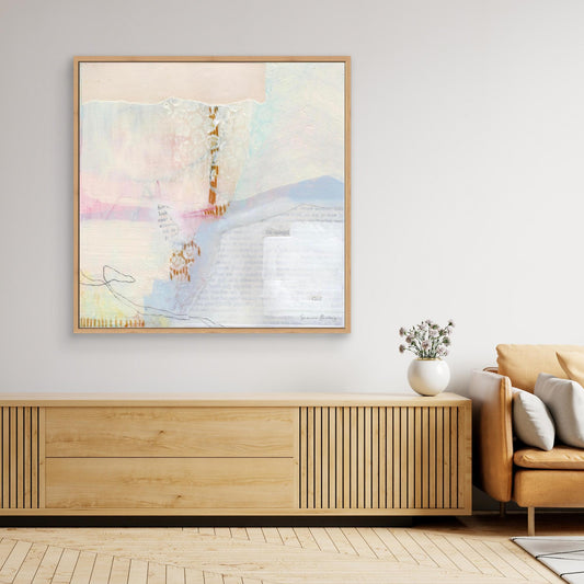 Canvas Print - #012 De Spiegel van Stilte