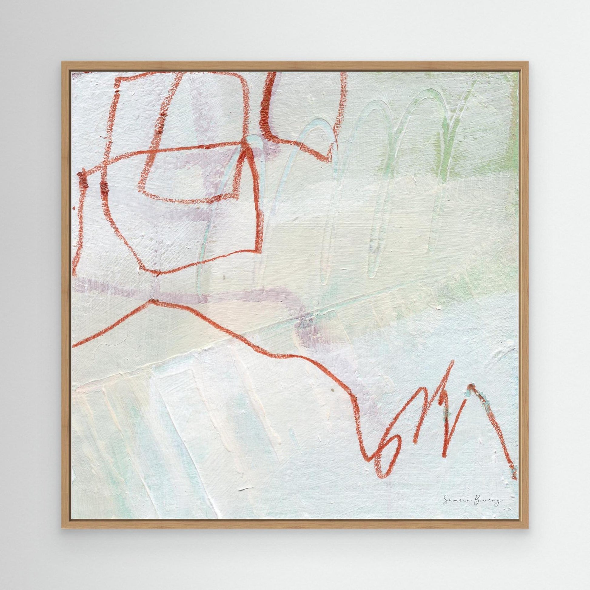 Canvas print - #034 Onder de stilte