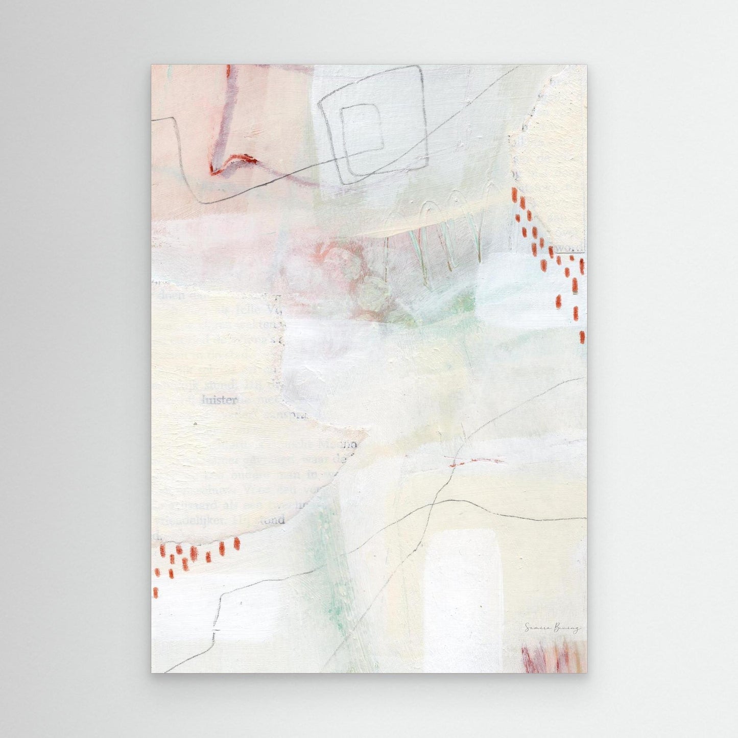 Canvas print - #031 Luister