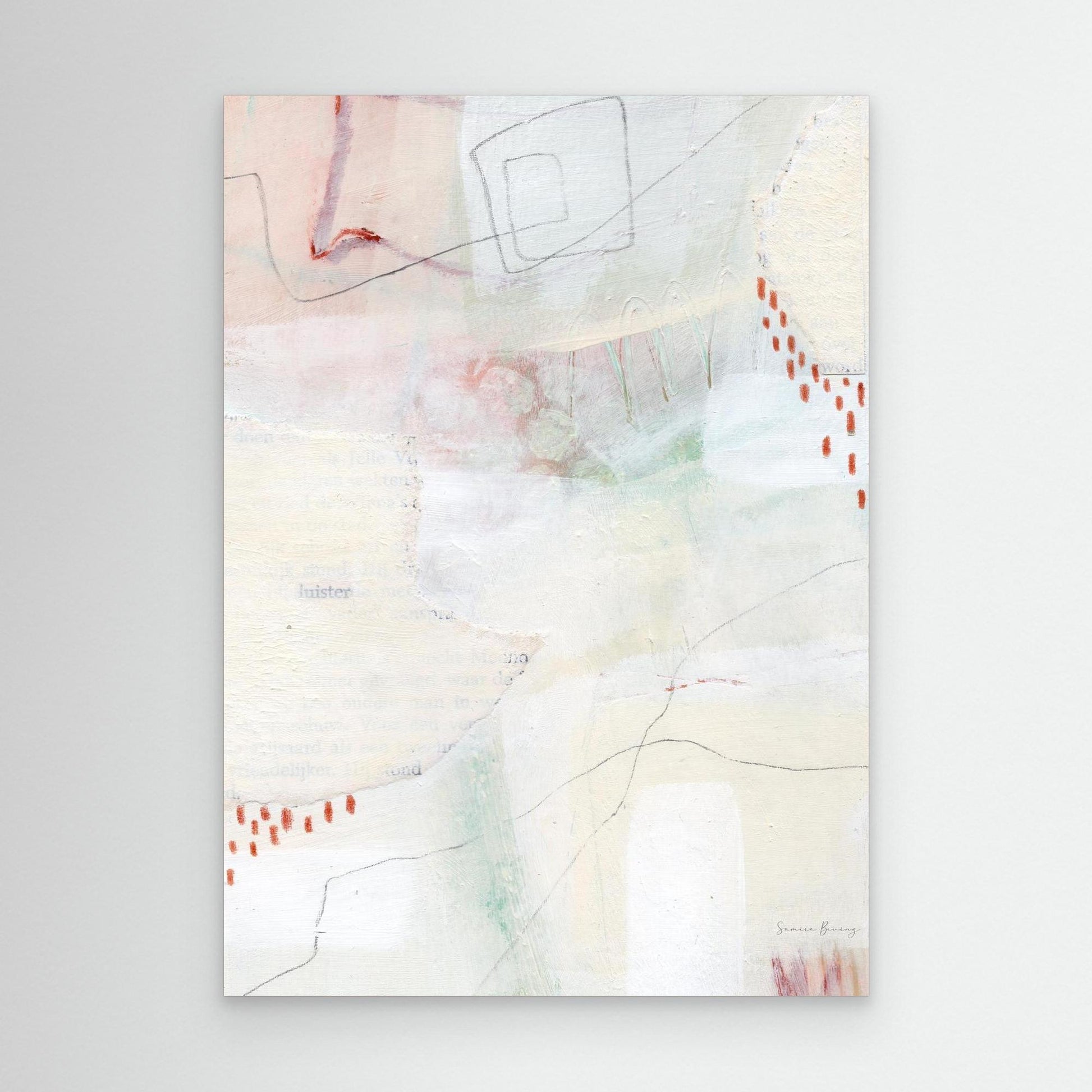 Canvas print - #031 Luister