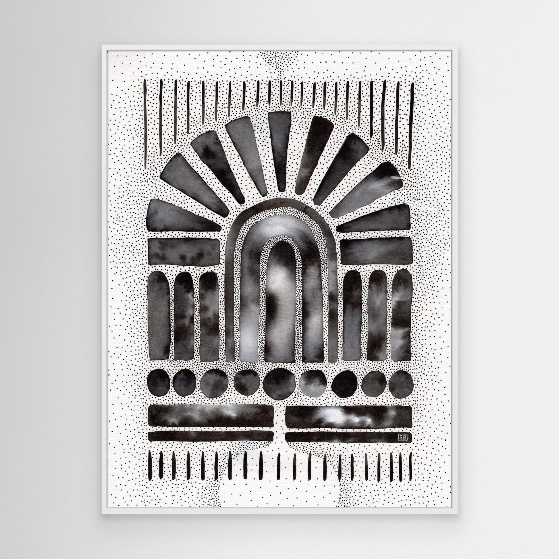 Canvas Print - #036 Innerlijke tempel