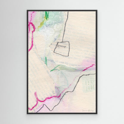 Canvas print - #016 Genoeg