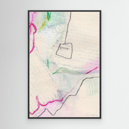 Canvas print - #016 Genoeg